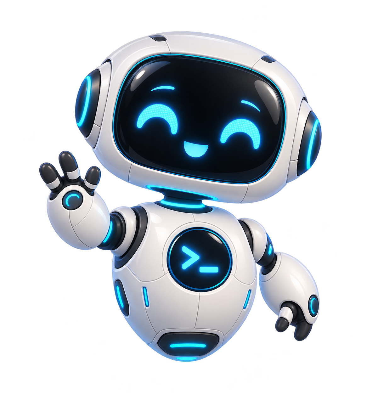 Terminal, your floating robot companion